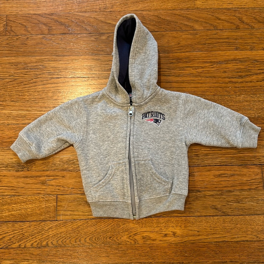 New England Patriots Embroidered Hoodie